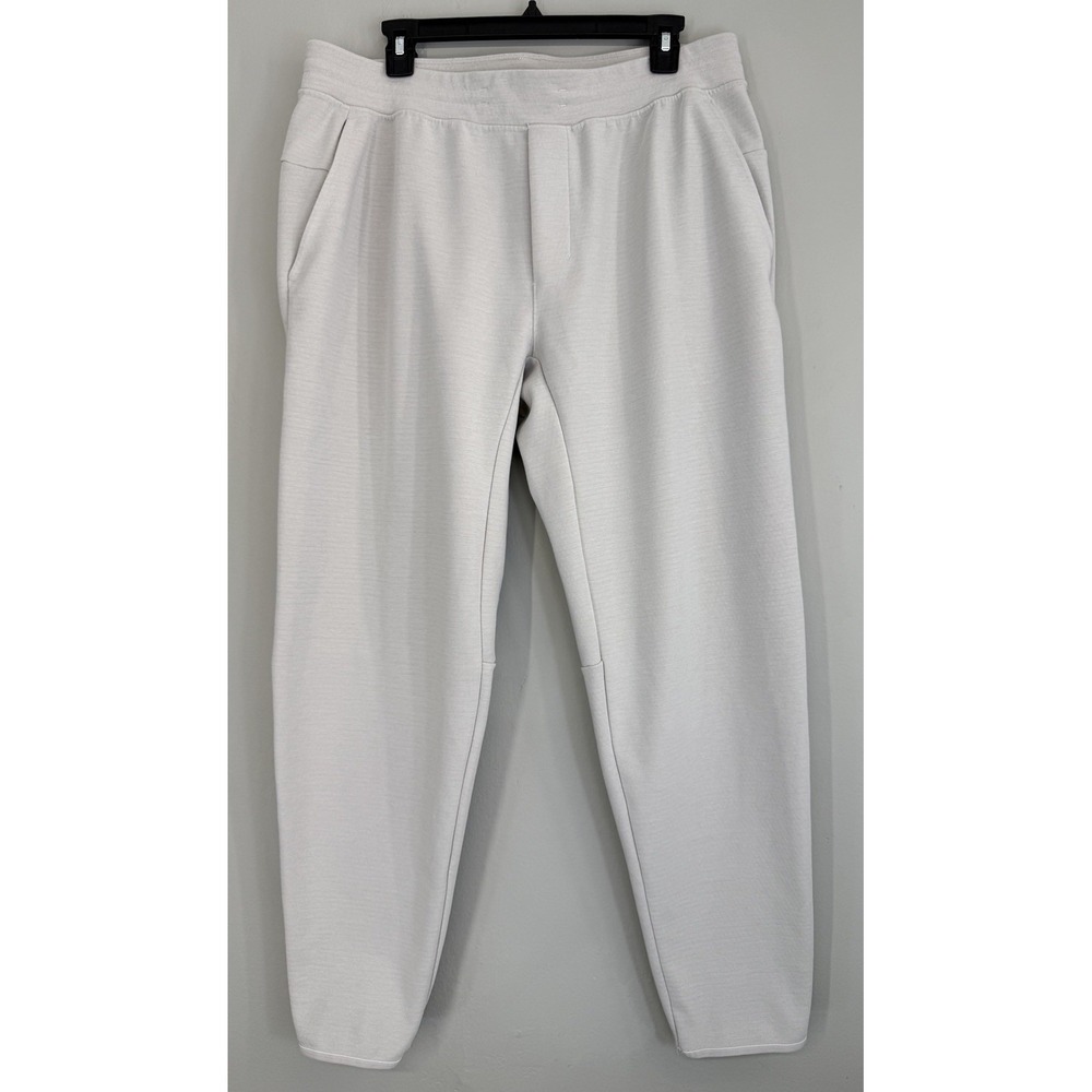 Lululemon Men's XL Gridliner Fleece Jogger Pant Zip Pockets Athletic LM5AF7S